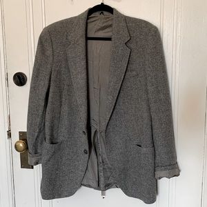 Vintage Herringbone Blazer